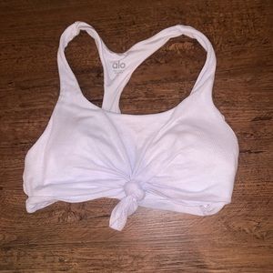 Alo tie up sports bra